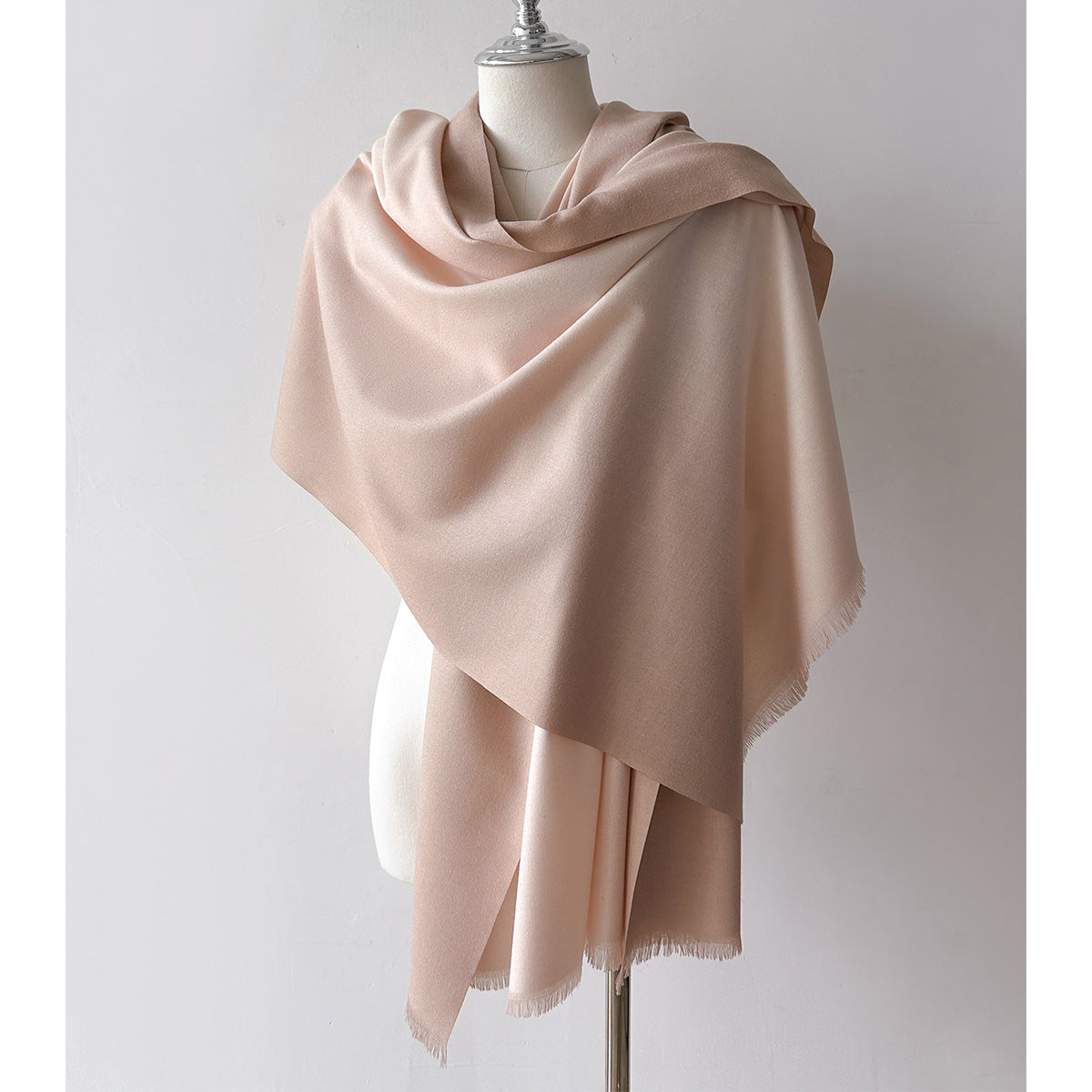 2025 Autumn New Imitation Cashmere Gradient Color Women's Scarf Fashion Scarf Shawl