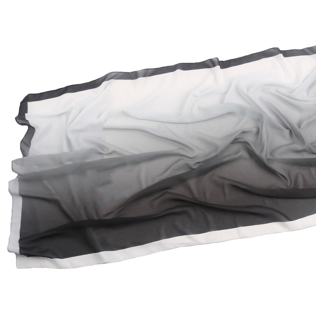 Malaysian Printed Chiffon Scarf Bohemian Fashion Simple Spring and Summer Sunscreen Scarf Shawl