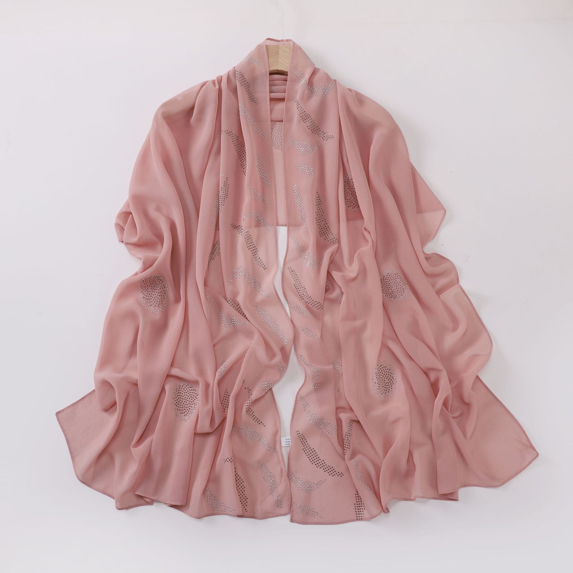 New pearl chiffon boutique hot diamond  scarf Middle East and Africa headscarf hijab