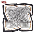 New chain, Arc de Triomphe pattern, universal in all seasons, fashionable 90-color square scarf, headscarf, scarf, silk scarf.