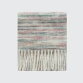 Scarf containing wool gradual change women's winter niche segment dye soft Korean brushed soft fringed wool scarf