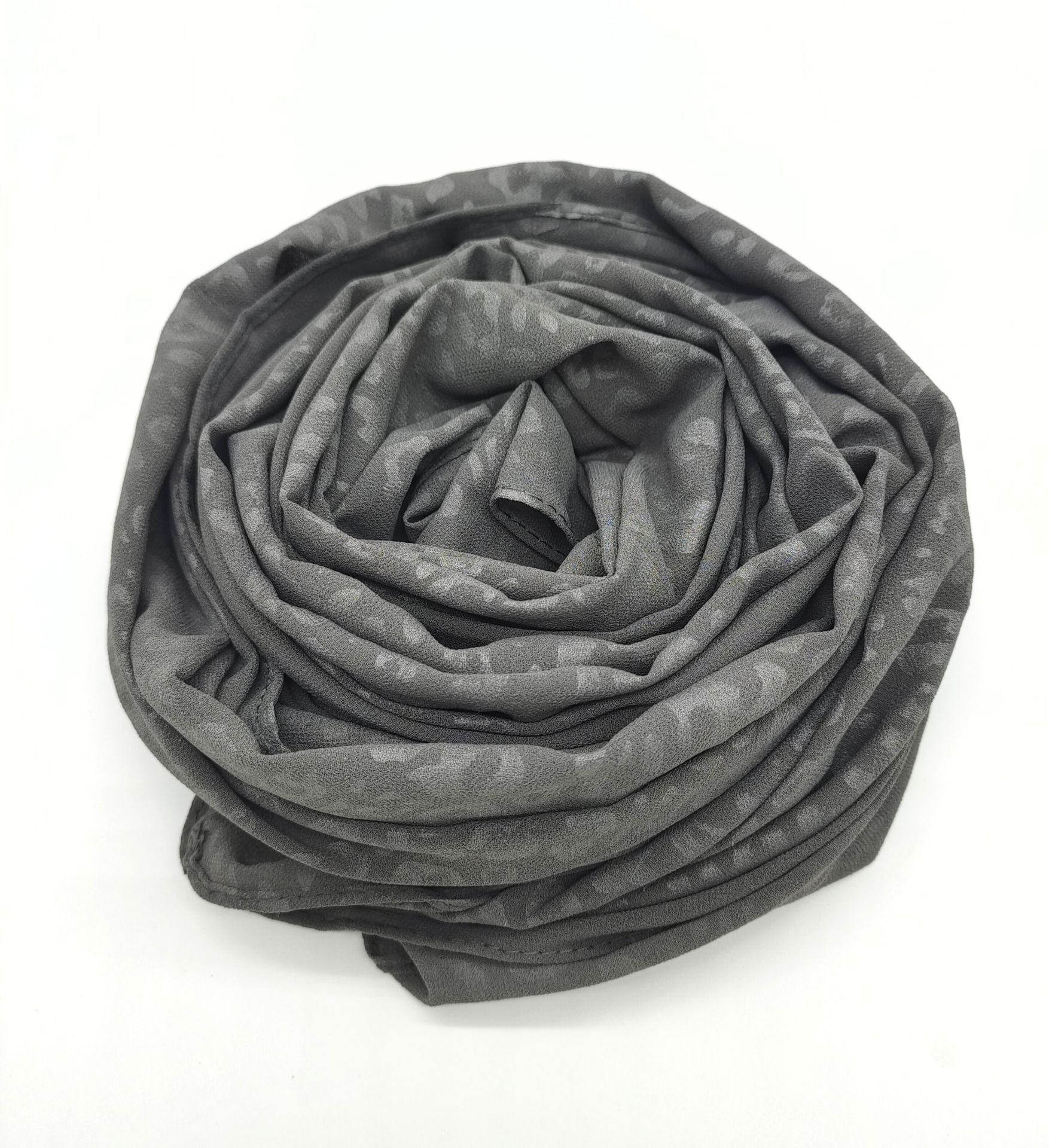 New leopard print embossed pearl chiffon scarf,  scarf, Middle East headscarf, Malayan hijab