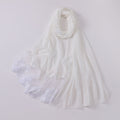 New chiffon rose lace long scarf  scarf Middle East African headscarf hijab