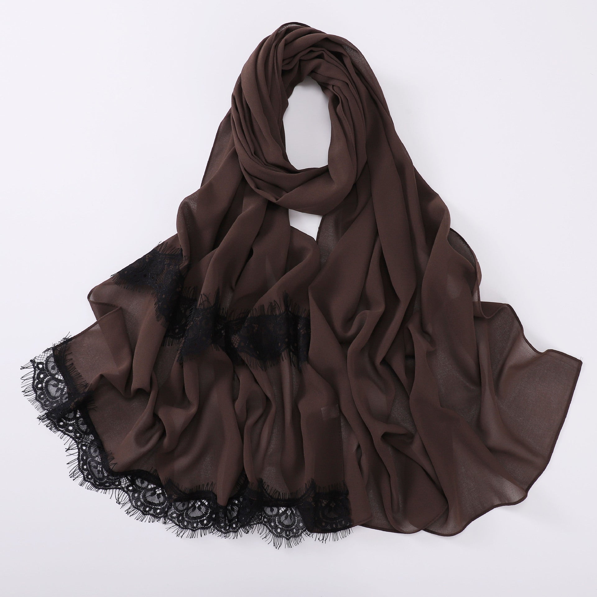 New chiffon eyelash lace scarf  scarf Middle East and Africa headscarf