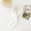 New Pearl Chiffon Three Resin Flower Scarf Headscarf Middle East and Africa 90CM Square Scarf