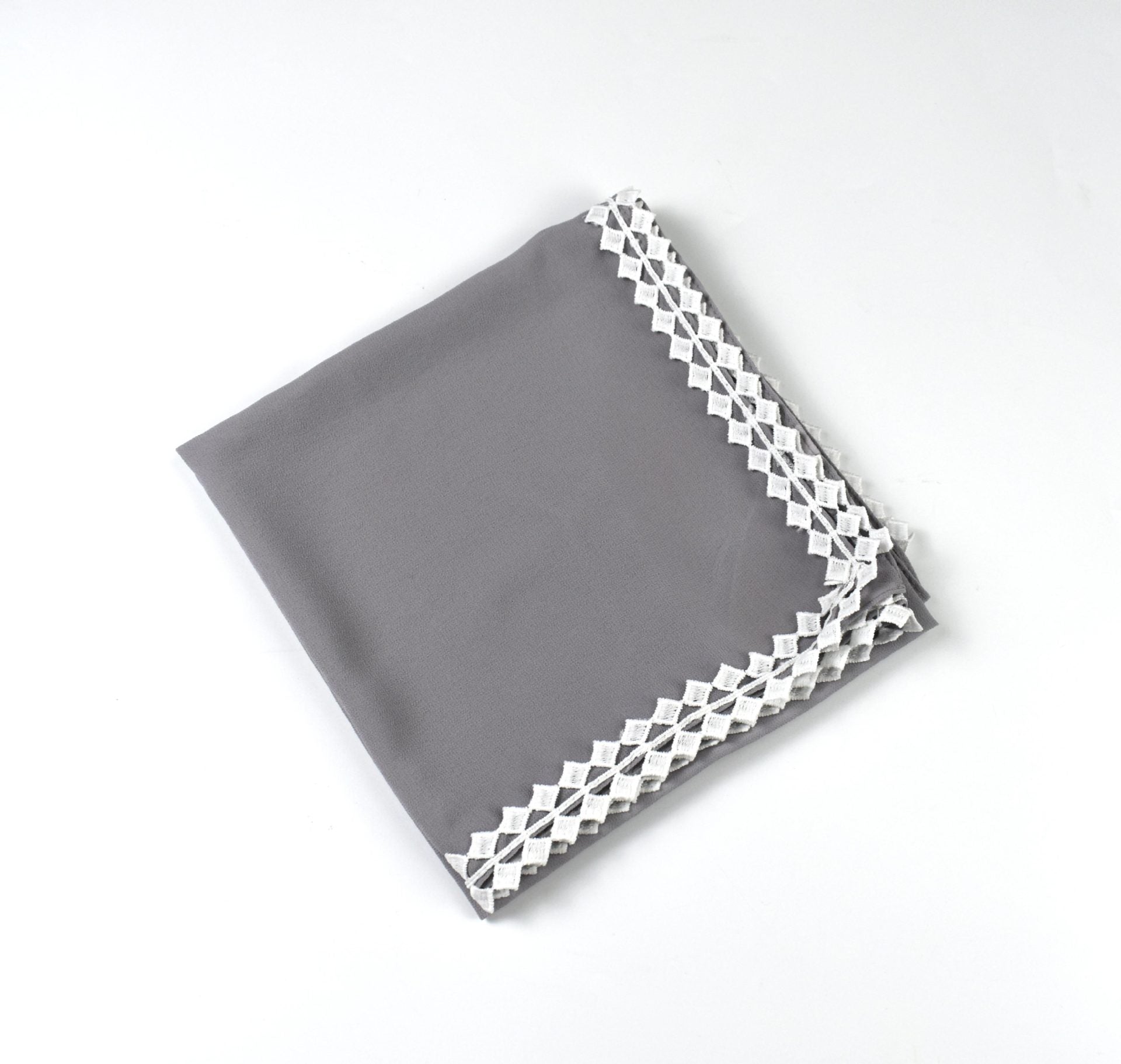 New pearl chiffon lace square scarf middle east headscarf malaysia headscarf hijab