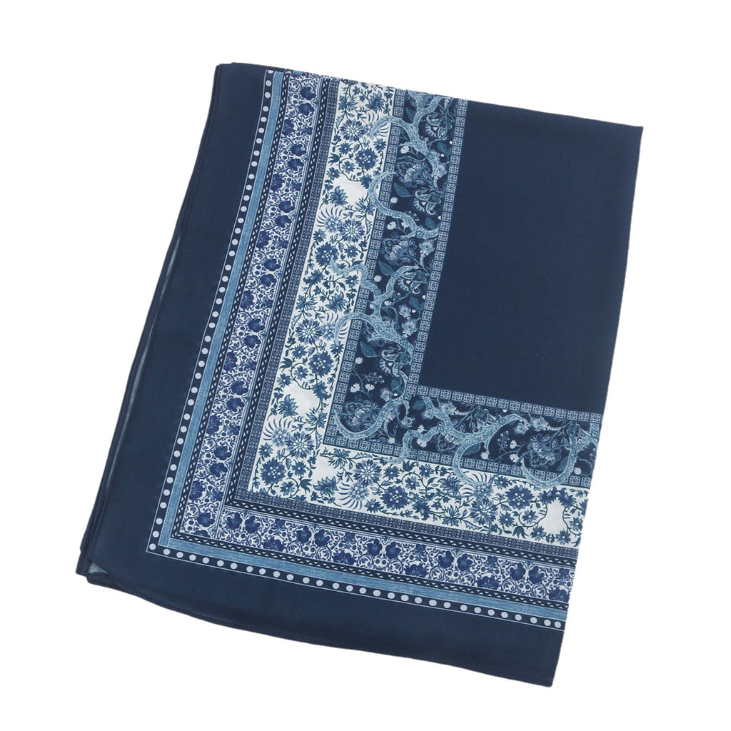 Malaysian Printed Chiffon Scarf Bohemian Fashion Simple Spring and Summer Sunscreen Scarf Shawl