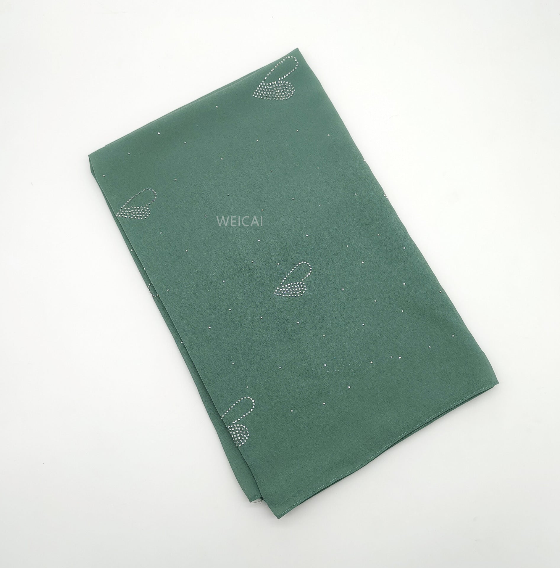 New solid color pearl chiffon scarf hot diamond scarf  scarf Middle East Malaysia headscarf