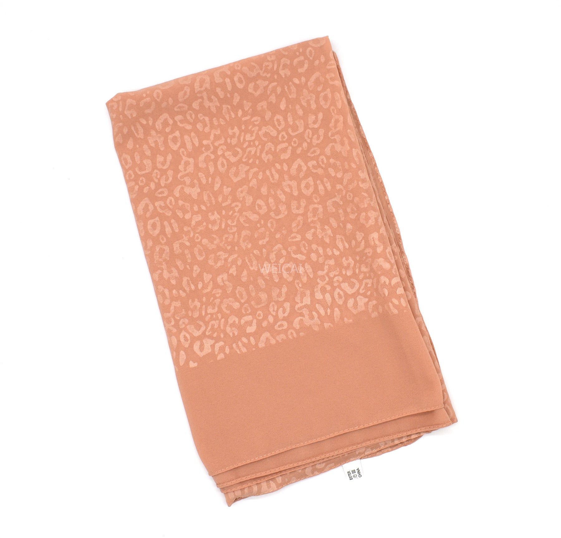 New leopard print embossed pearl chiffon scarf,  scarf, Middle East headscarf, Malayan hijab