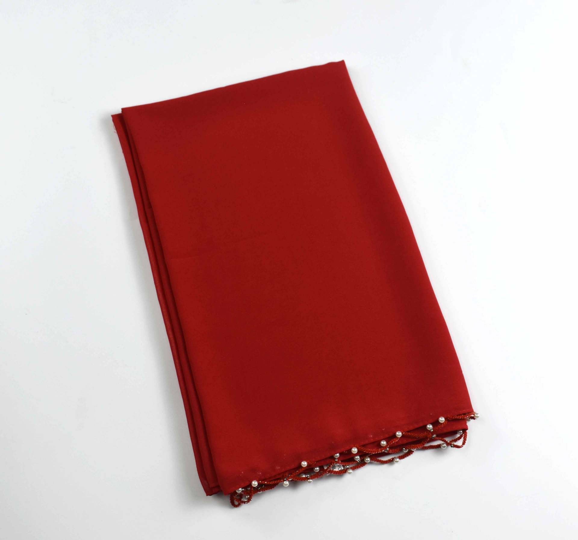 New chiffon wavy edge beaded long towel African hijab yarn towel Middle East headscarf Malay towel