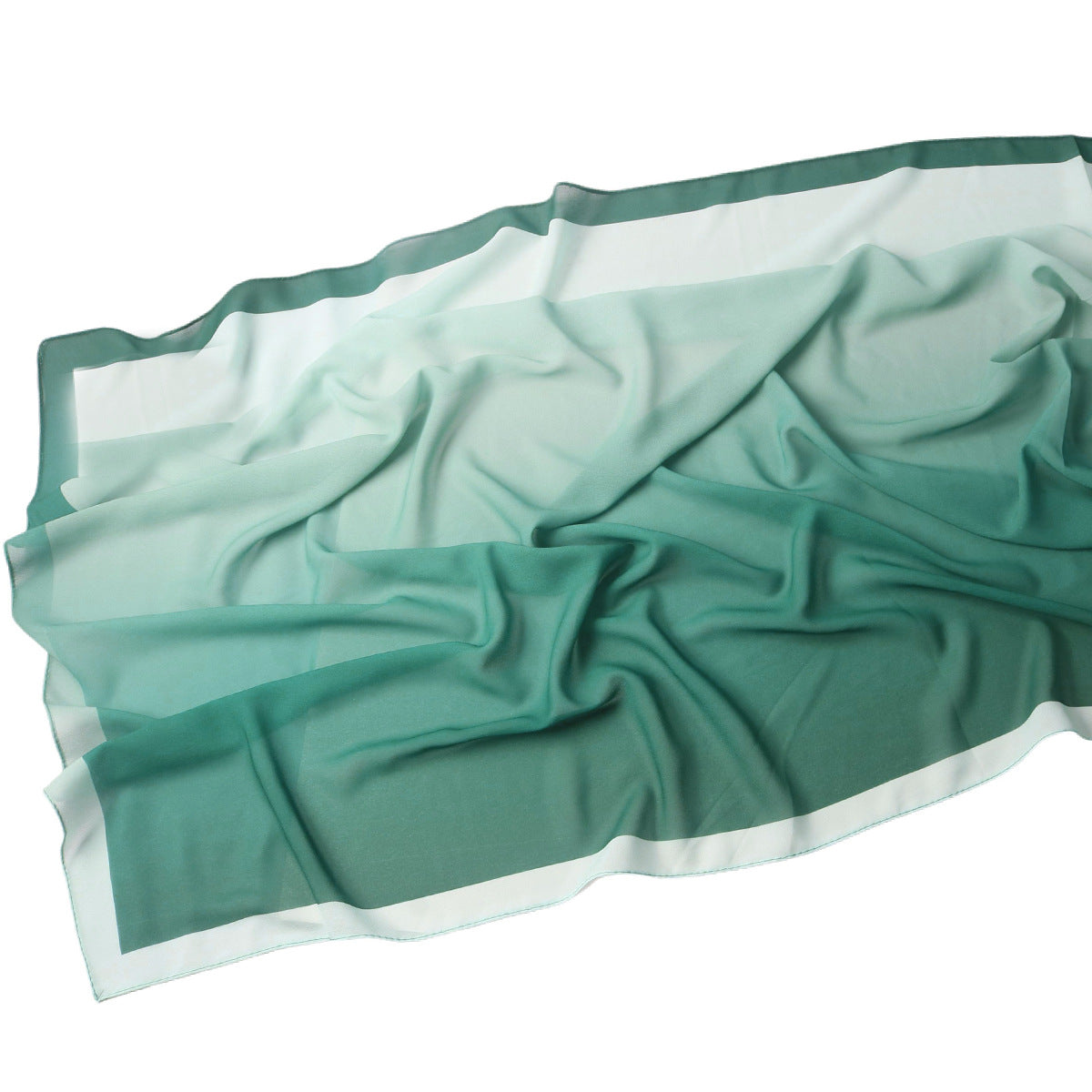 Malaysian Printed Chiffon Scarf Bohemian Fashion Simple Spring and Summer Sunscreen Scarf Shawl