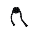 Niche style of design, plush silver ring snake striped thin and narrow scarf for women's spring and summer with concave decoration
