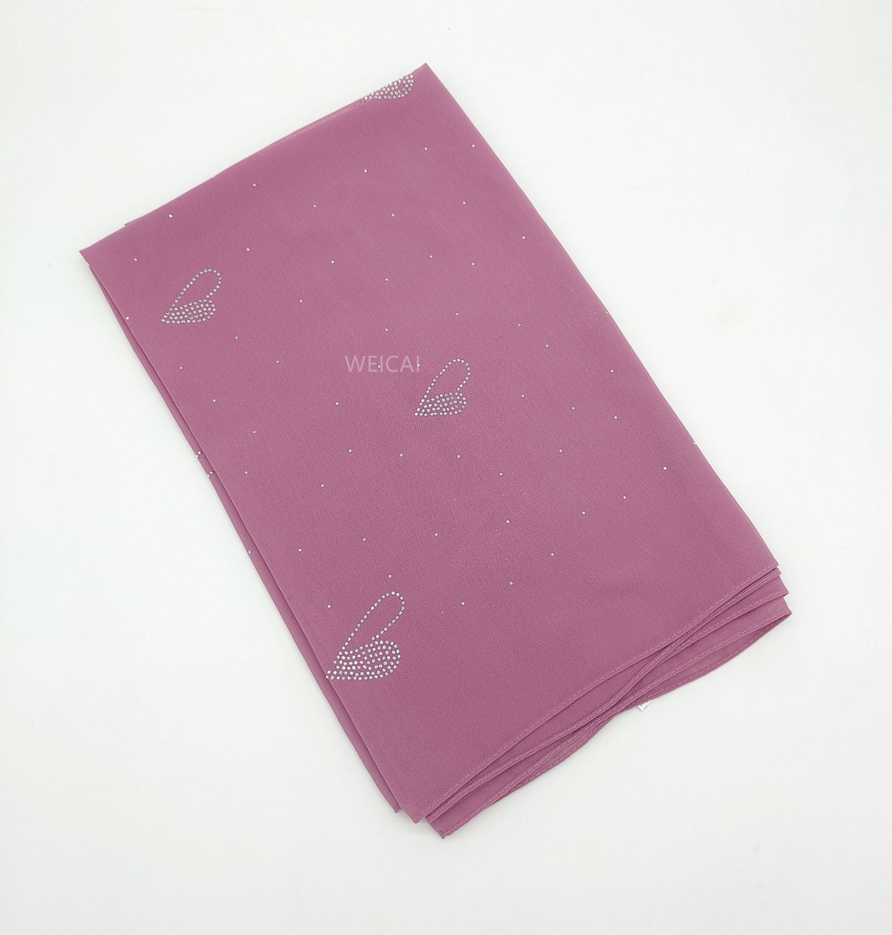 New solid color pearl chiffon scarf hot diamond scarf  scarf Middle East Malaysia headscarf