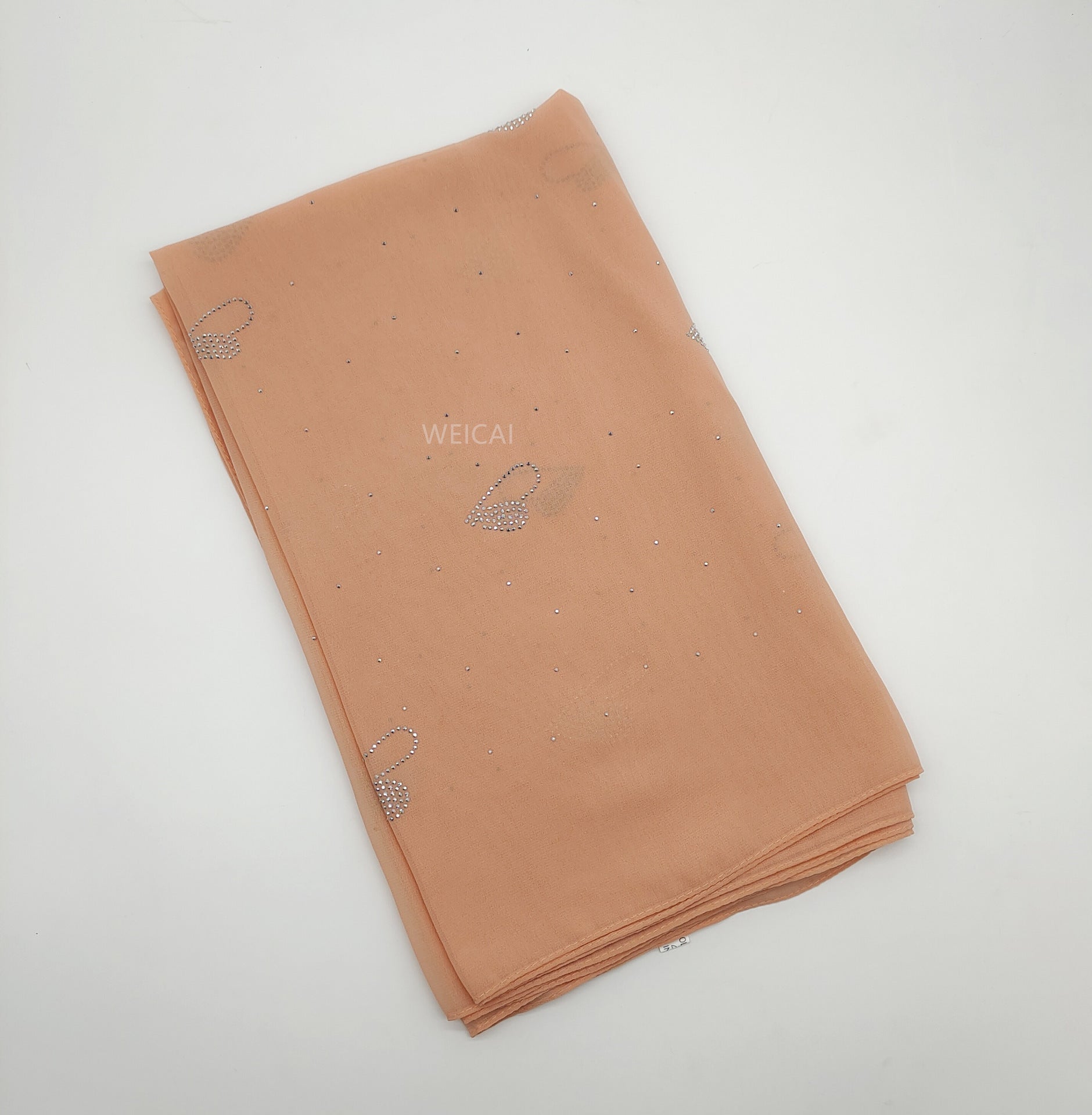 New solid color pearl chiffon scarf hot diamond scarf  scarf Middle East Malaysia headscarf