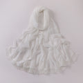 wrinkled lace pearl chiffon headscarf shawls comfortable solid color hijab