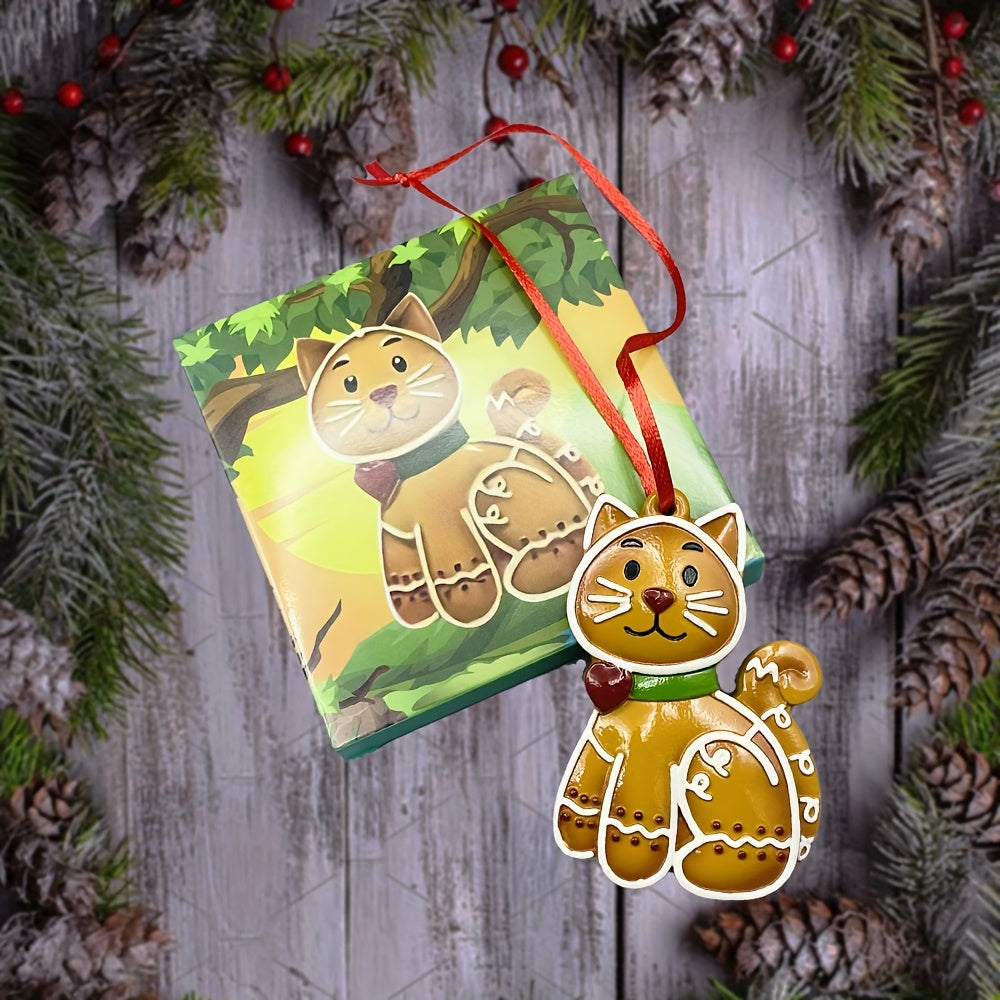 DIY Personalized custom pendant, resin material, family Christmas decoration pendant that can be customized with names/words