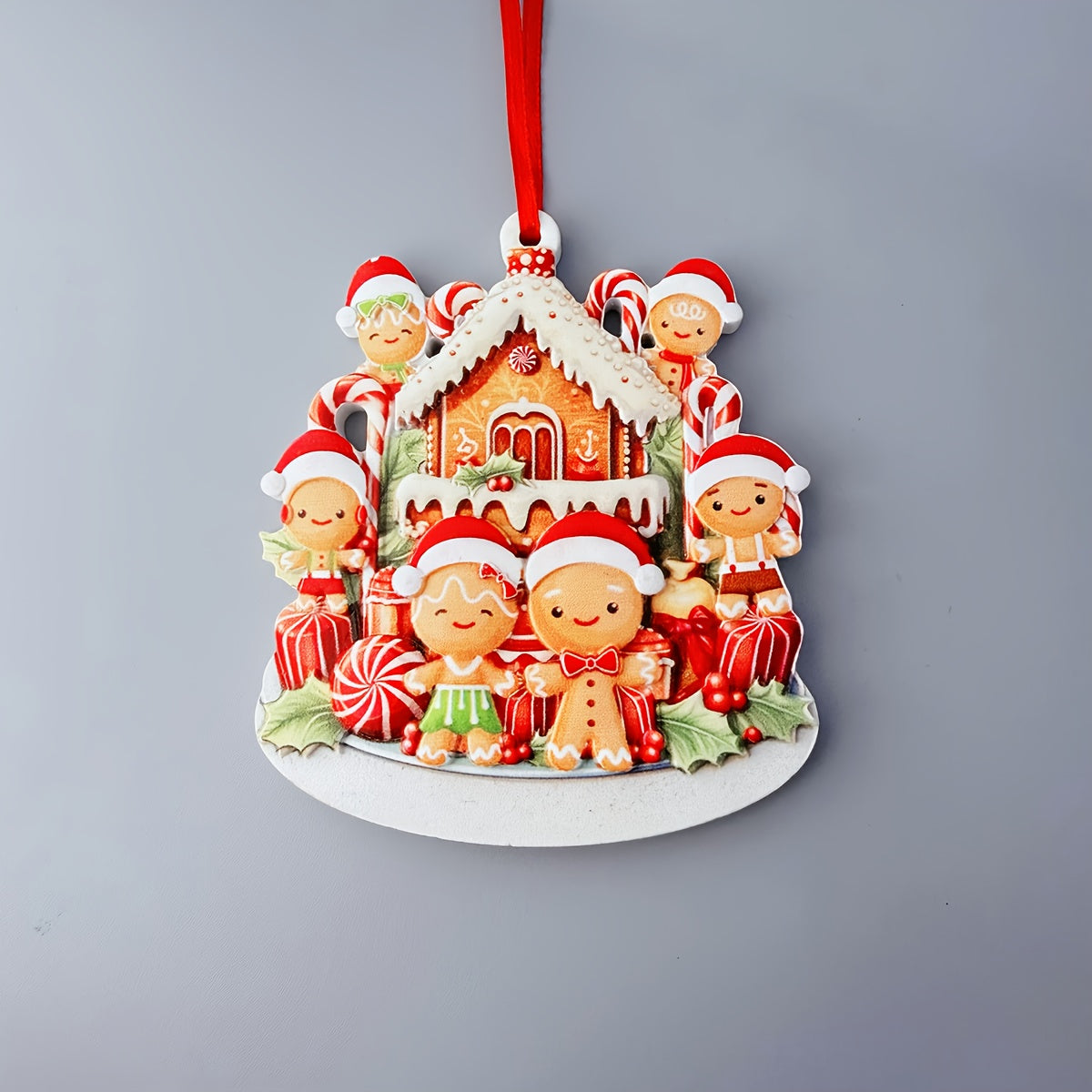 DIY Personalized custom pendant, resin material, family Christmas decoration pendant that can be customized with names/words