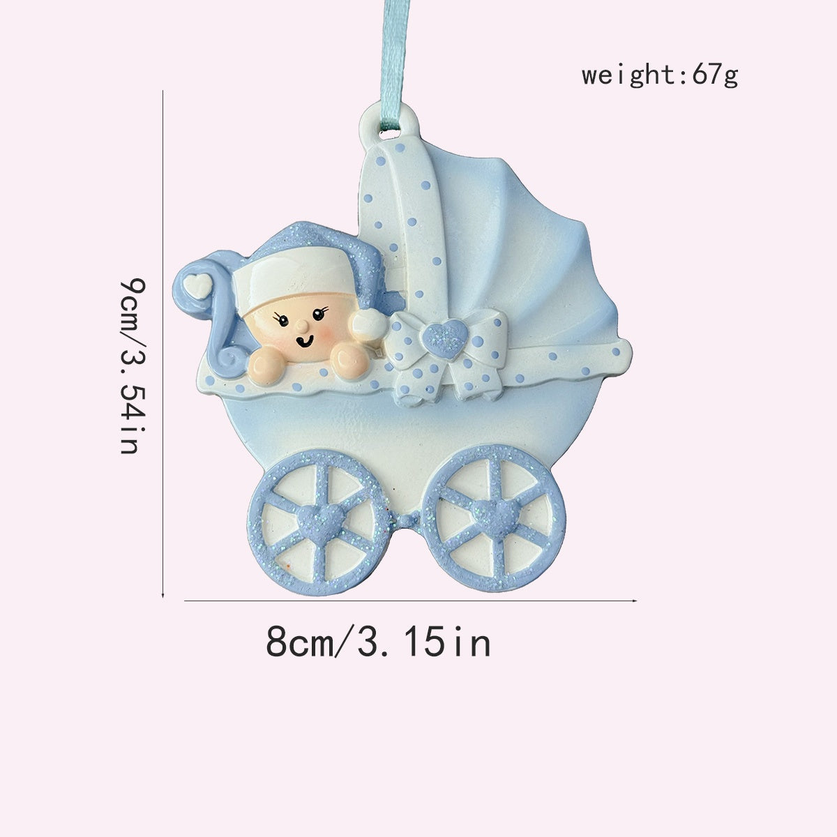 DIY Personalized custom pendant, resin material, New baby family Christmas decoration pendant that can be customized with names/words